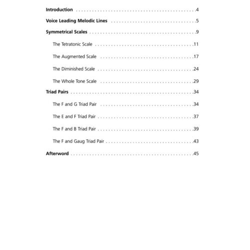 Modern Jazz Concepts for Guitar Musicians Institute Press