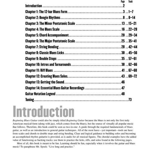 Beginning Blues Guitar Hal Leonard
