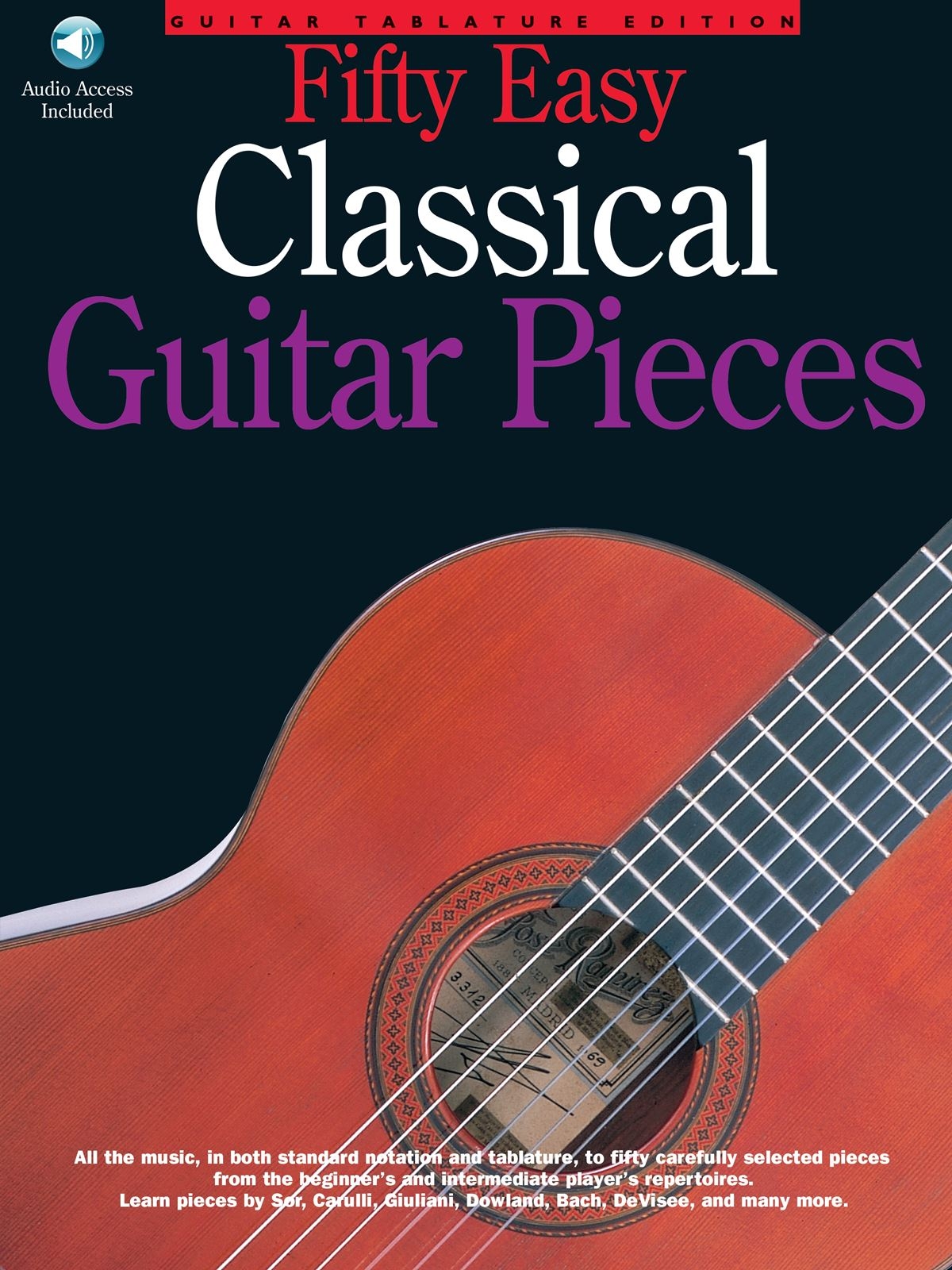 50 Easy Classical Guitar Pieces Music Sales America