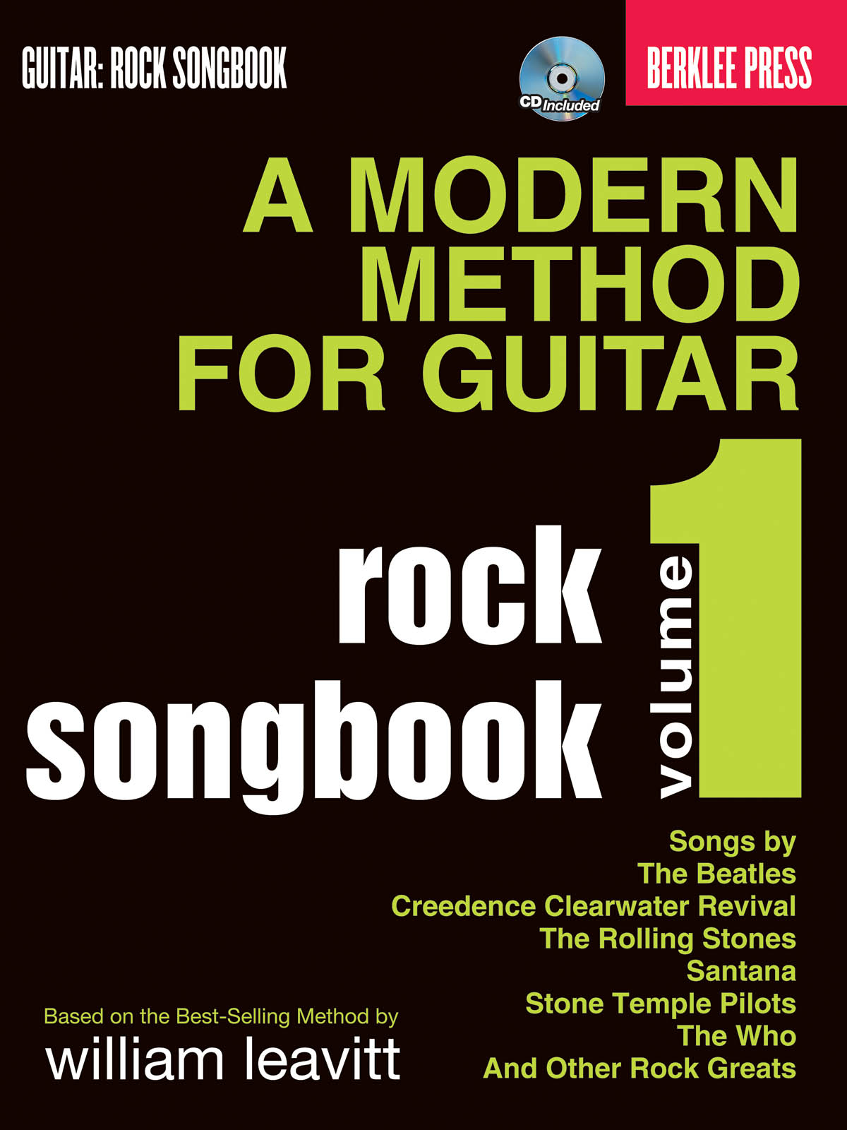 A Modern Method for Guitar Rock Songbook Berklee Press Publications - Image 1