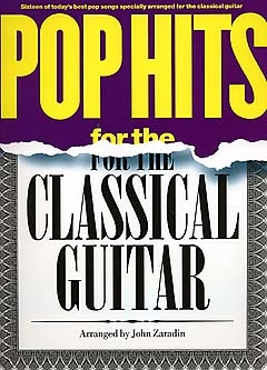 Pop Hits For Classical Guitar Music Sales