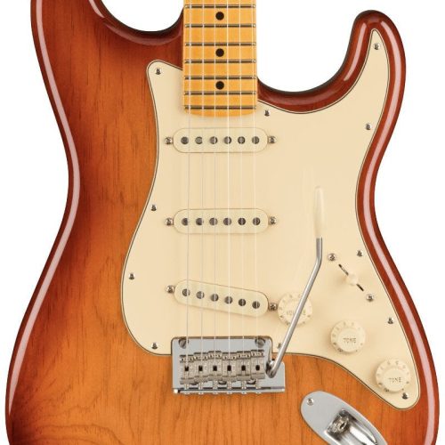 Fender American Professional II Stratocaster in Sienna Sunburst with Maple Fingerboard in stock