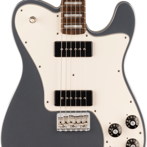 Fender Limited Edition Chris Shiflett Cleaver Telecaster Deluxe in Charcoal Frost Metallic in stock