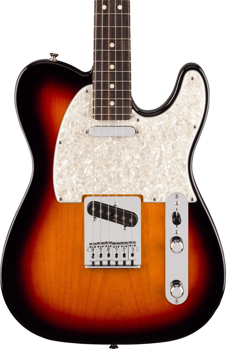 Fender Player II Modified Telecaster in Three Tone Sunburst in stock