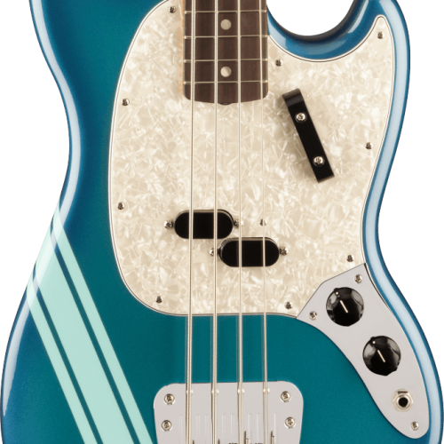 Fender Vintera II '70s Mustang Bass Competition in Blue in stock