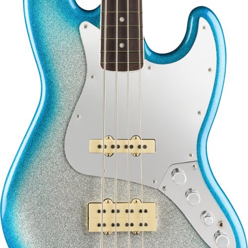 Fender Player Plus X Blu Detiger Jazz Bass in Sky Burst Sparkle in stock