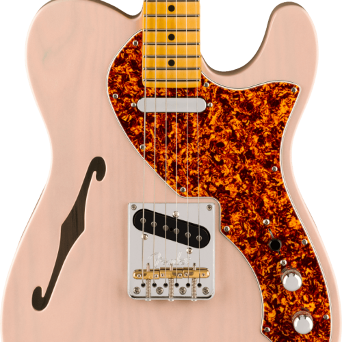 Fender FSR American Professional II Telecaster Thinline in Transparent Shell Pink in stock