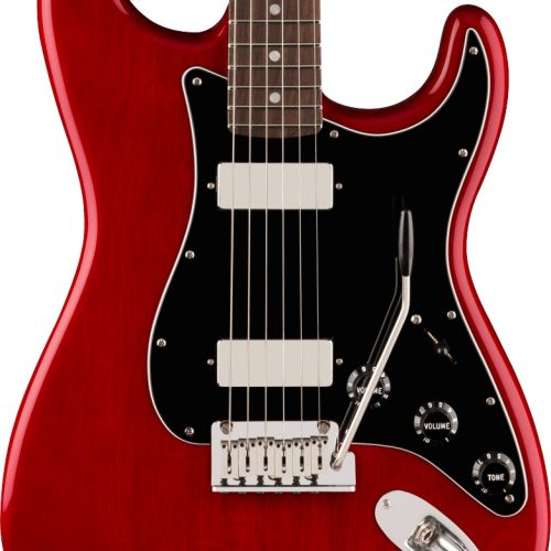 Fender American Professional II HH Stratocaster HH in Crimson Transparent, Rosewood Fretboard in stock
