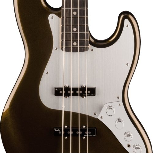 Fender American Ultra II Jazz Bass in Texas Tea Ebony Fingerboard in stock