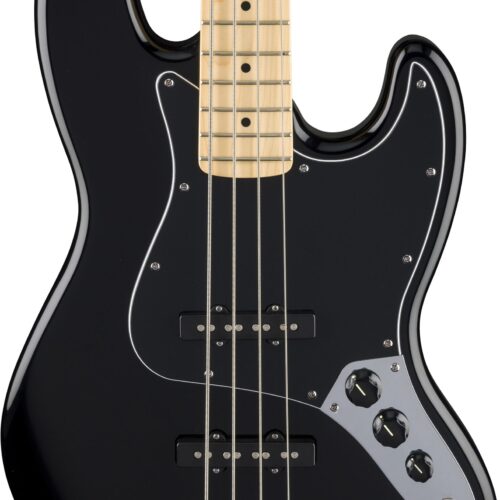 Fender Standard Series Jazz Bass in Black in stock