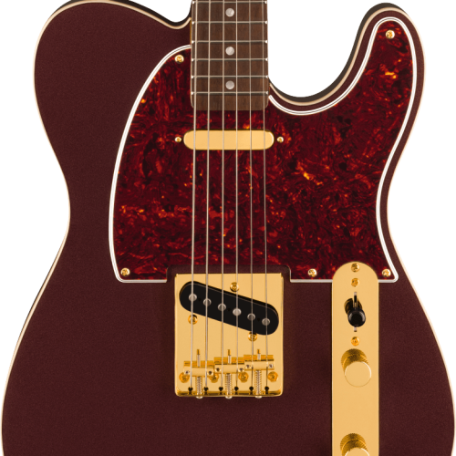 Squier FSR Classic Vibe '60s Custom Telecaster in Oxblood With Gold Hardware in stock