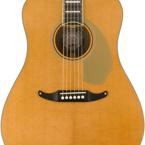 Fender King Vintage Electro Acoustic Guitar in Aged Natural in stock