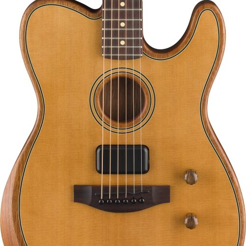 Fender Acoustasonic Standard Telecaster in Aged Natural in stock