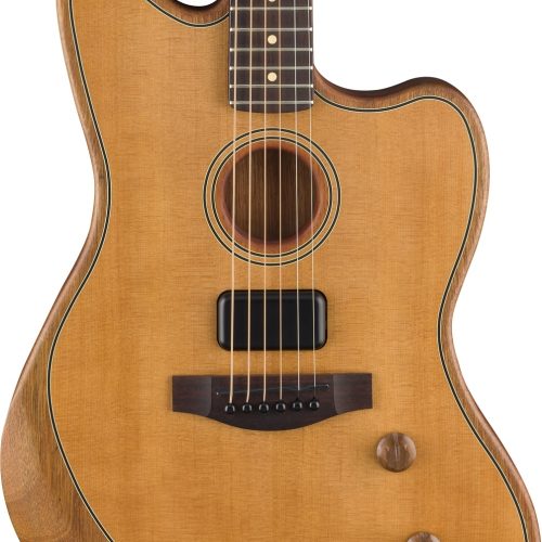 Fender Acoustasonic Standard Jazzmaster in Aged Natural in stock
