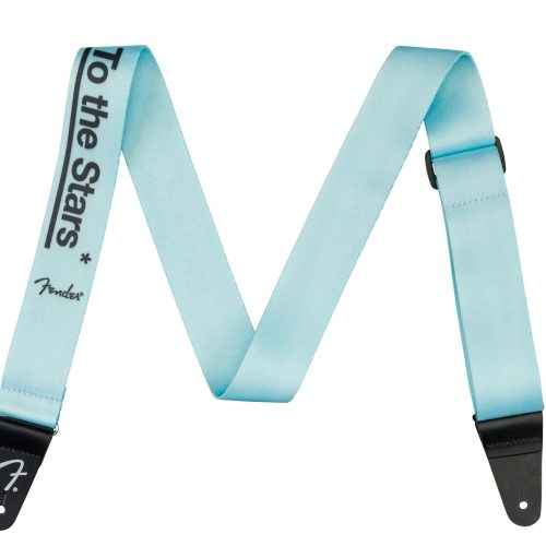 Fender Tom Delonge To The Stars Strap Graffiti Daphne Blue in stock