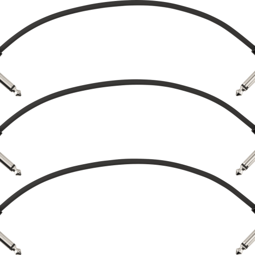 Fender Blockchain 8in Cable 3-pack Angle/Angle in stock