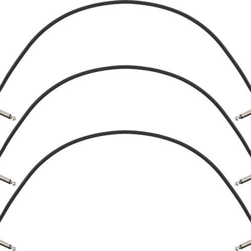 Fender Blockchain 16in Patch Cable 3-pack Angle/Angle in stock