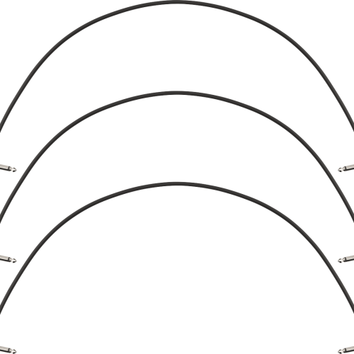 Fender Blockchain 24in Patch Cable 3-pack Angle/Angle in stock