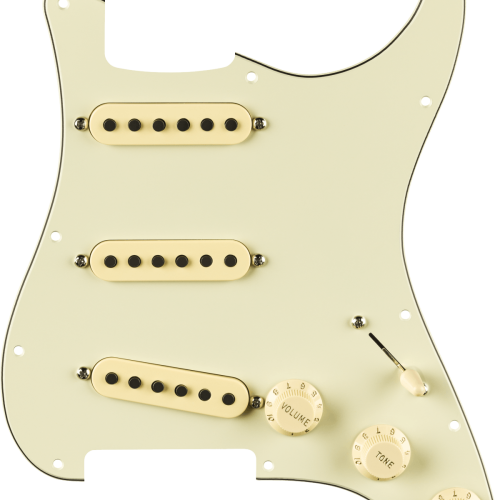 Fender Pre-Wired Strat Pickguard Eric Johnson Signature Mint Green 11 Hole PG in stock