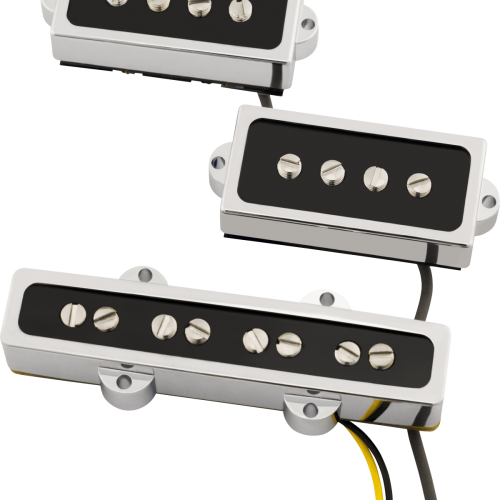 Fender Cobalt Chrome PJ Bass Pickup Set in stock
