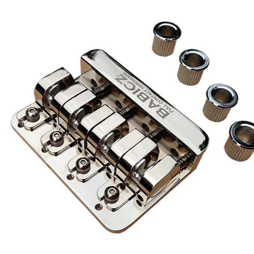 Babicz FCH4 AM 4-String Bass Guitar String-Thru Bridge in Chrome in stock