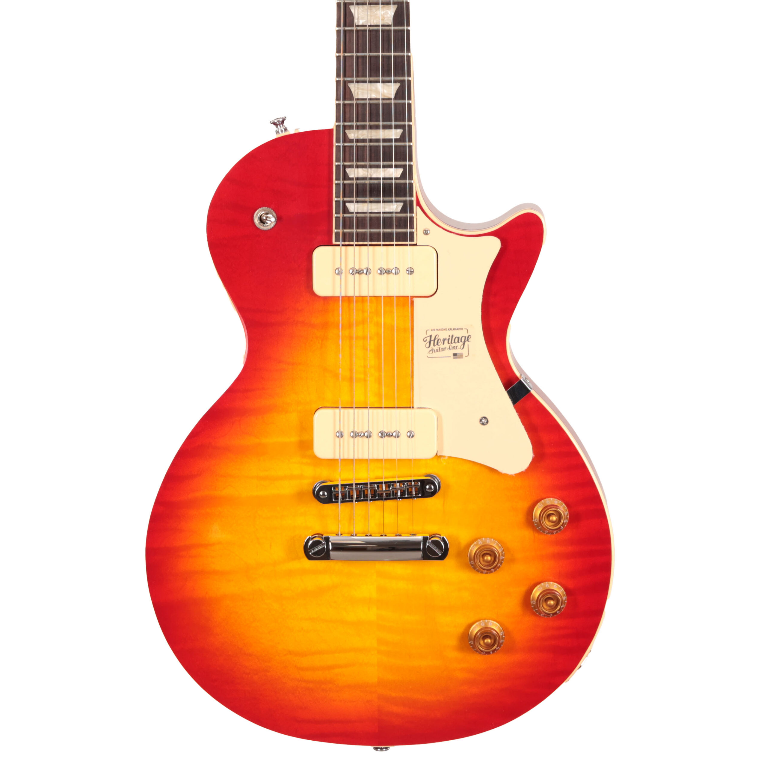 Heritage Standard Collection H-150 P90 Electric Guitar in Vintage Cherry Sunburst in stock - Image 1