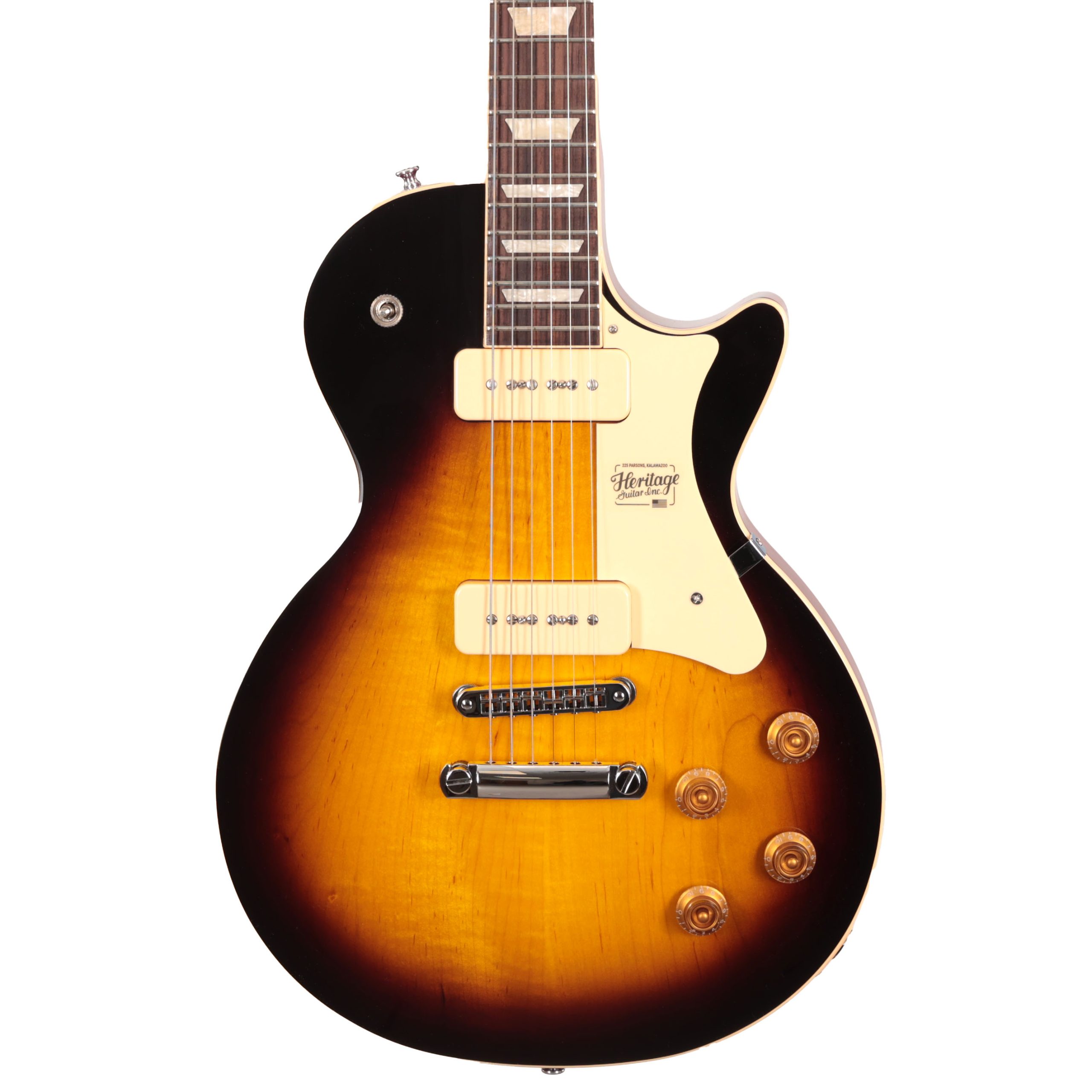 Heritage Standard Collection H-150 P90 Electric Guitar in Original Sunburst in stock