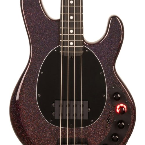 Music Man DarkRay Bass Guitar in Dark Rainbow in stock