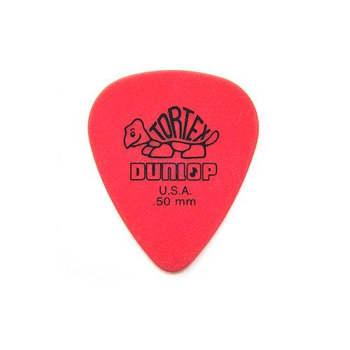 Jim Dunlop Tortex Standard Plectrums 0.50mm 12-Pack in stock