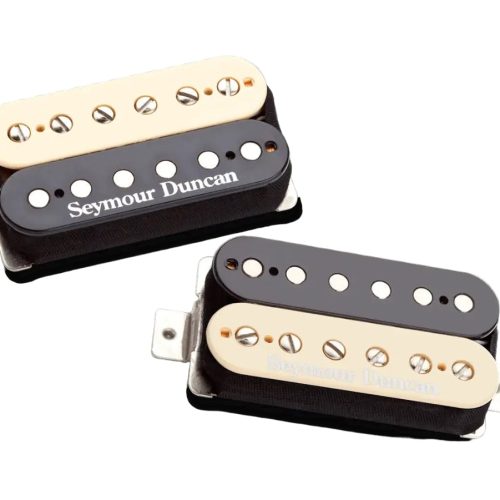 Seymour Duncan Pearly Gates Pick Up Set in Zebra in stock