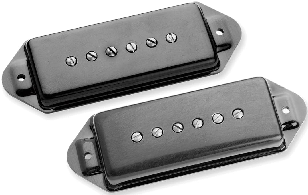 Seymour Duncan Silencer P90 Dog Ear Hot in Black Pickup Set in stock