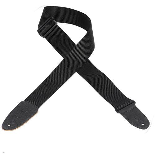 Levy M8 Black Polyester Strap in stock
