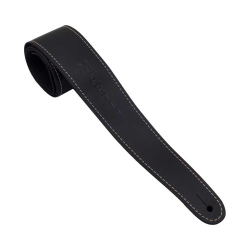 C F Martin Slim Leather Strap in Black in stock