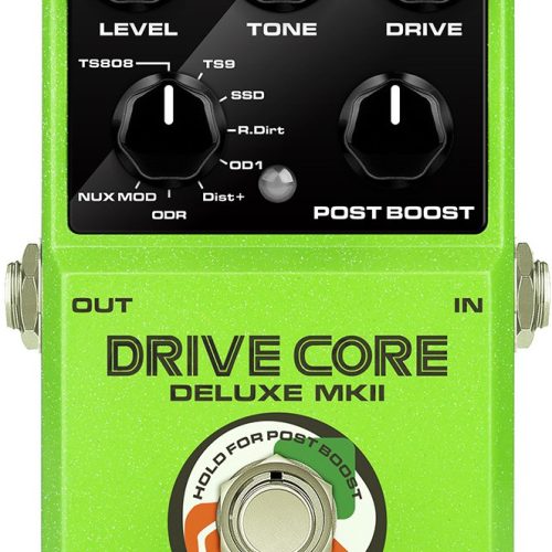 NUX Drive Core Deluxe MkII 9-In-1 Drive Pedal in stock