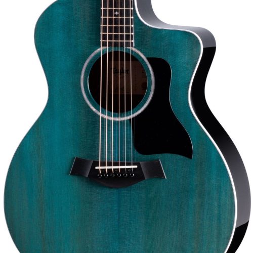Taylor 214ce Special Edition Electro-Acoustic Guitar In Trans Blue in stock
