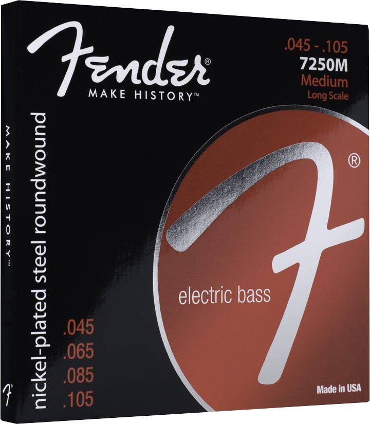 Fender Bass Strings Medium 45-105 (7250M) in stock - Image 1