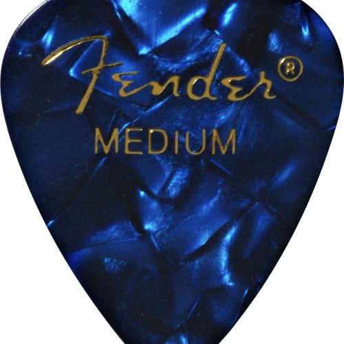Fender Medium Blue Moto Picks Pack of 12 in stock