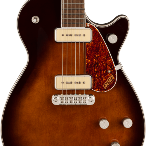 Gretsch G5210 P90 Electromatic Jet Two 90 Single Cut Electric Guitar in Barrel Burst in stock