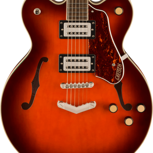 Gretsch G2622 Streamliner Center Block Double-Cut Electric Guitar with V-Stoptail in Fireburst in stock