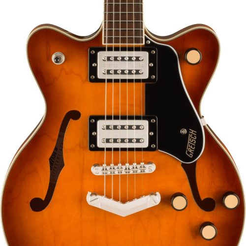 Gretsch G2655 Streamliner Center Block Jr Double-Cut with V-Stoptail in Abbey Ale in stock