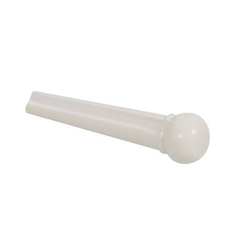 Acoustic Guitar Bridge Pins 12-Pack in White in stock