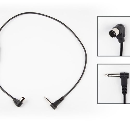 Strymon MIDI-EXP Cable - Right Angle MIDI Connector & 1/4" TRS Jack Connector in stock