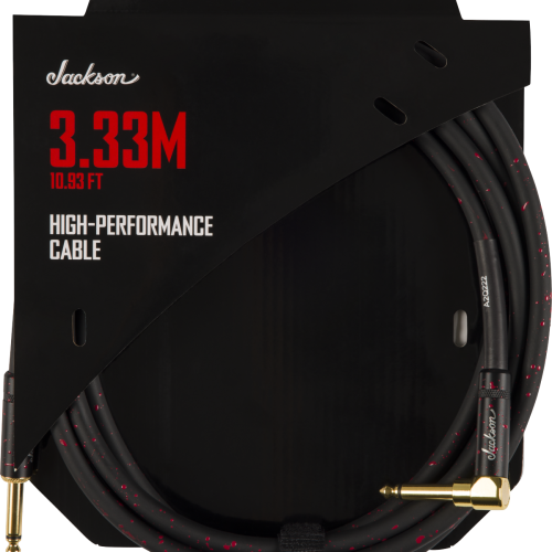 Jackson High Performance Cable in Black and Red in stock