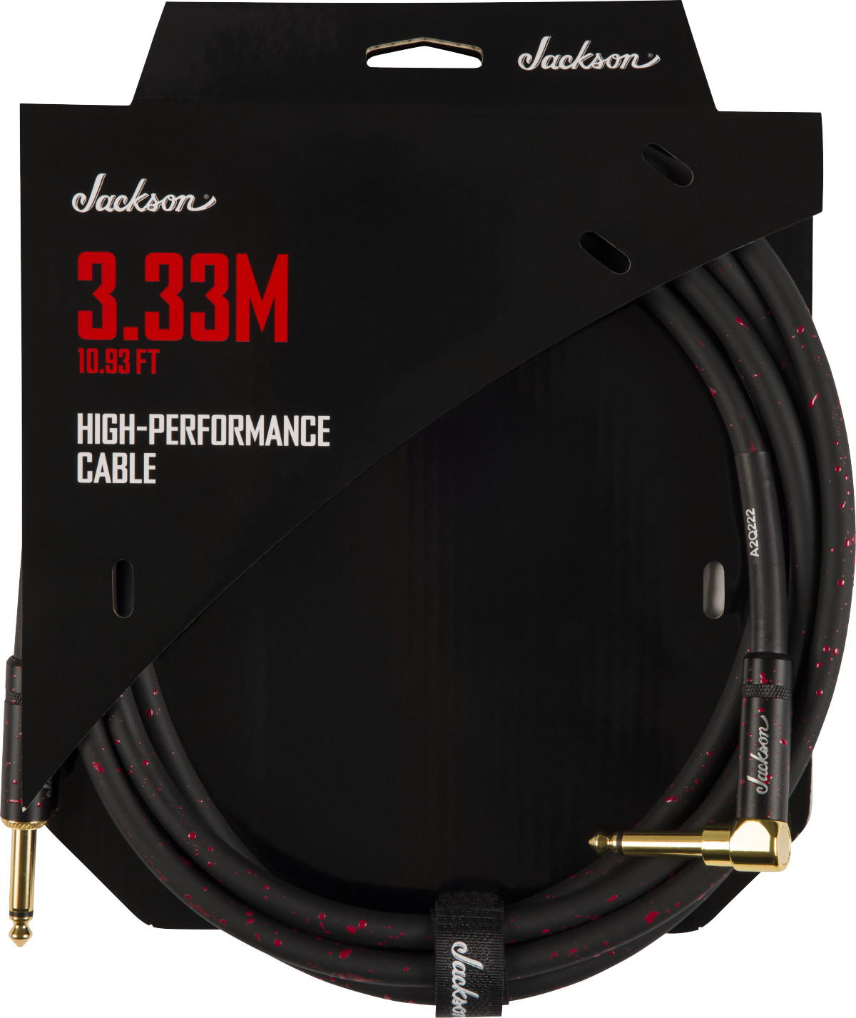 Jackson High Performance Cable in Black and Red in stock - Image 1