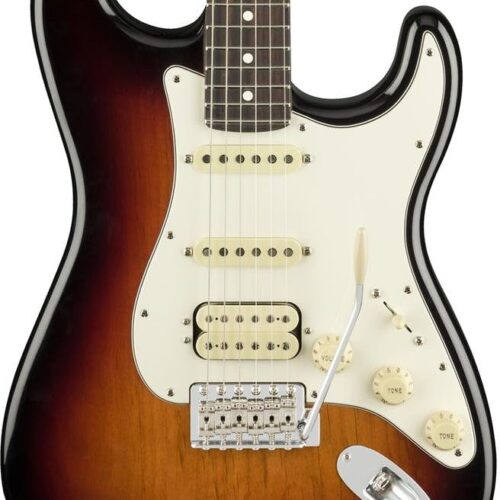 Fender American Performer HSS Stratocaster in 3-Tone Sunburst in stock