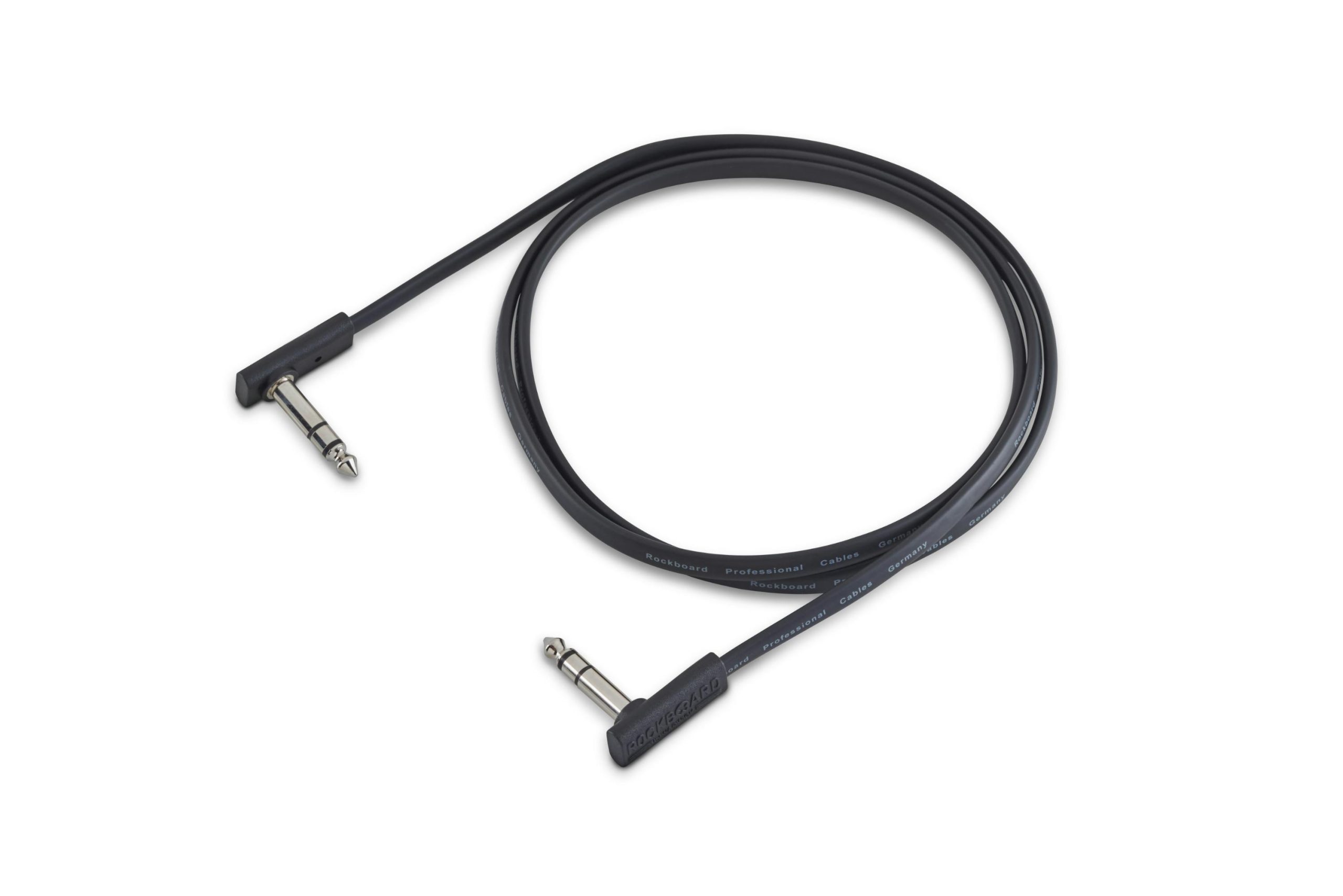 Rockboard Flat TRS Cable 120 cm- Black in stock