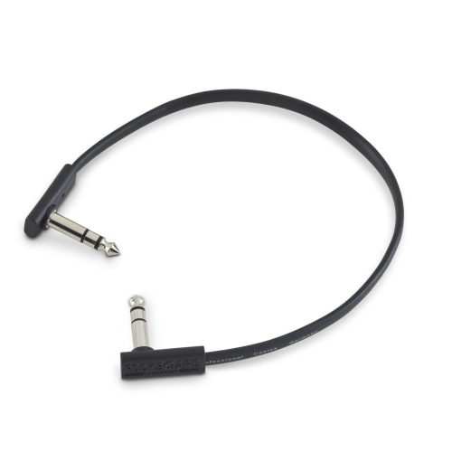 Rockboard Flat TRS Cable 30 cm - Black in stock