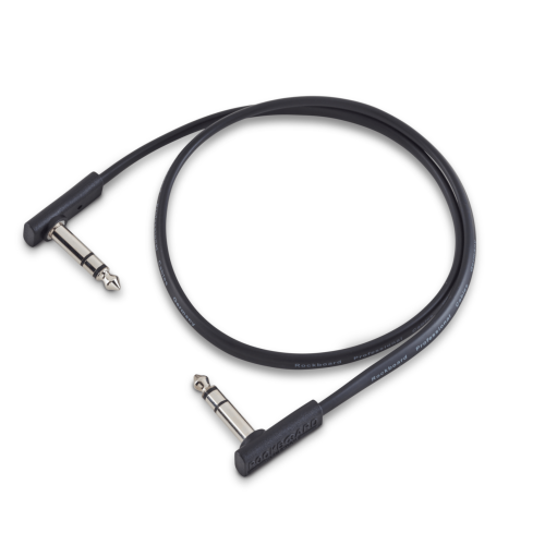 Rockboard Flat TRS Cable 60 cm - Black in stock