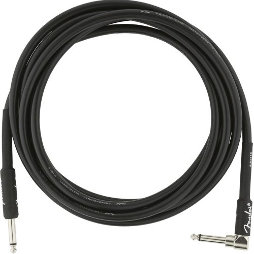Fender Professional Series Instrument Cable Straight-Angle 10' in Black in stock