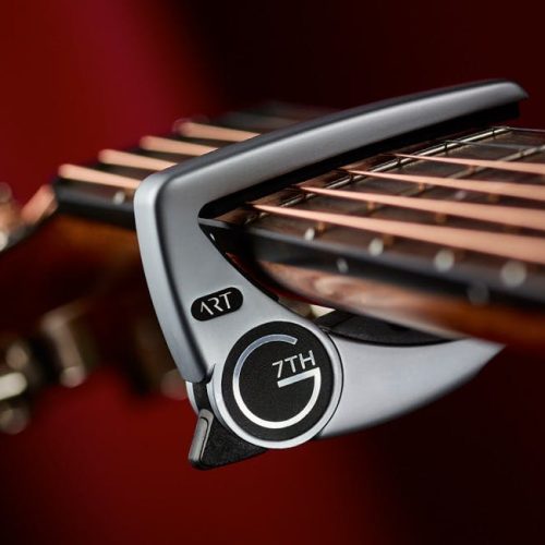 G7th Performance 3 Steel String Guitar Capo in Silver in stock